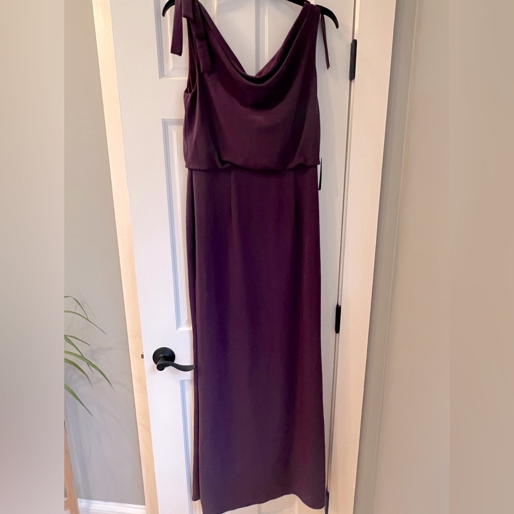 Adrianna Papell Cowl Crepe Dress